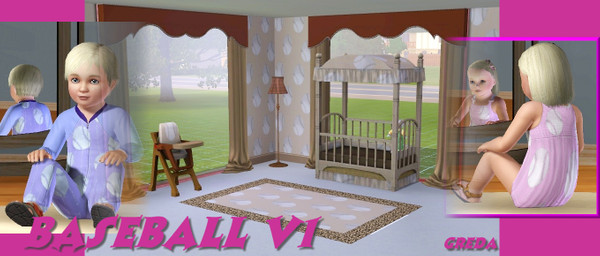 Sims 3 — Baseball v1 by Greda — Pattern