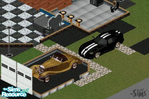 Sims 1 — Golden Bentley Car! by MasterCrimson_19 — This my friends is known as the Golden Bentley car, priced at 0