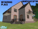 Sims 2 — Wizarding Place by JamesSaysFTW — Wizard/witch accomodating. Contains my \"wizards lair\" design in