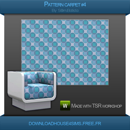 Sims 3 — Pattern carpet #4 by DH4S — Pattern carpet #4
