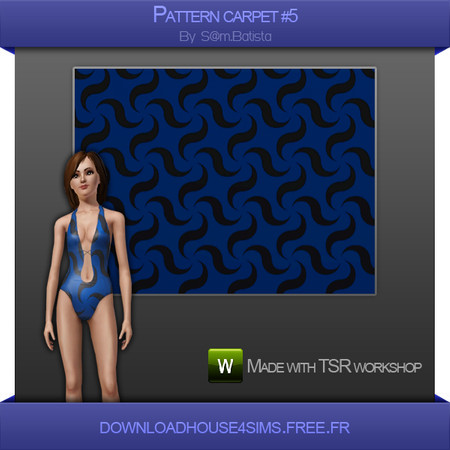 Sims 3 — Pattern carpet #5 by DH4S — Pattern carpet #5