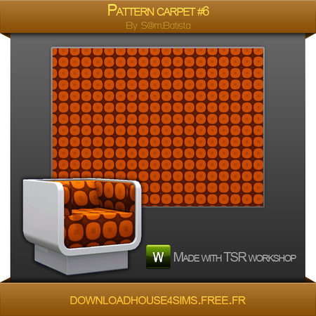 Sims 3 — Pattern carpet #5 by DH4S — Pattern carpet #5