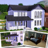 Sims 3 — Suburban Family Cottage by anjubee — This quaint 4 bed / 3 baths family cottage features a wrap-around front