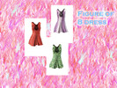 Sims 3 — Figure of 8 dress by Msims1 — The dress is short with a figure of eight on the neck. it is fully recolourable.