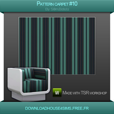 Sims 3 — Pattern carpet #10 by DH4S — Pattern carpet #10