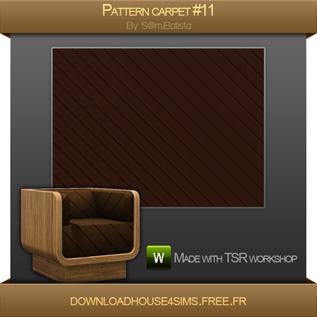 Sims 3 — Pattern carpet #11 by DH4S — Pattern carpet #11