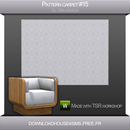 Sims 3 — Pattern carpet #15 by DH4S — Pattern carpet #15