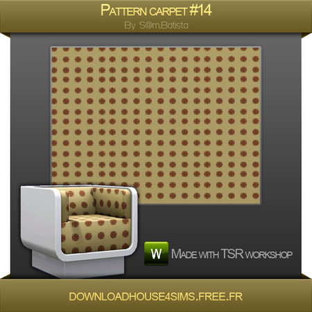Sims 3 — Pattern carpet #14 by DH4S — Pattern carpet #14