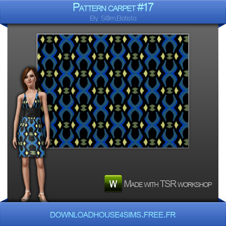 Sims 3 — Pattern carpet #17 by DH4S — Pattern carpet #17