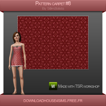 Sims 3 — Pattern carpet #8 by DH4S — Pattern carpet #8