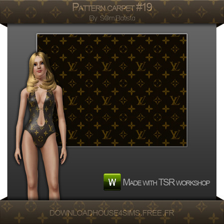 Sims 3 — Pattern carpet #19 by DH4S — Pattern carpet #19