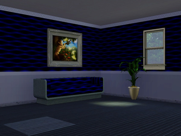 Sims 3 — Blue waves  by chifen — Blue waves, a nice pattern