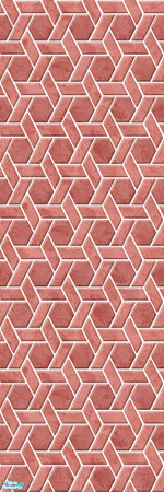 Sims 2 — Studio K HexaWeave - Coral by StudioKhagerks — 