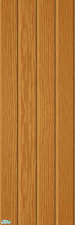 Sims 2 — Studio K Vertical Wide Wood 01 - Golden by StudioKhagerks — 