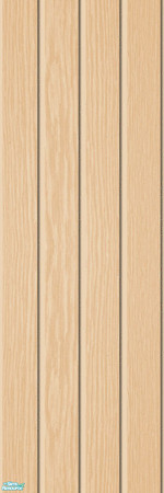 Sims 2 — Studio K Vertical Wide Wood 01 - Apricot by StudioKhagerks — 