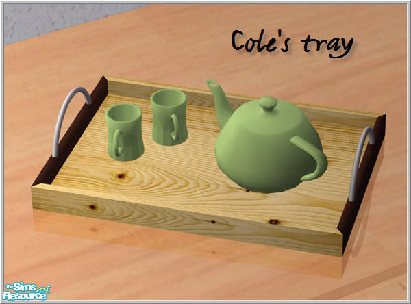 Sims 2 — sims1 rebuilds-new China - B43 Coles Teatray by Birgit43 — 