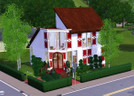 Sims 3 — 72 Water Lily Lane by JulyRaine777 — 20x30 Lot with 2 bathrooms, 1 bedroom, kitchen and livingroom.