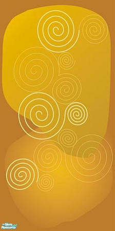 Sims 2 — Gustav Klimt wallpaper set by Csudi - Background 1 by csudibaba — Gustav Klimt inspired wallpapers -