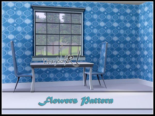 Sims 3 — Flowers Pattern by brandontr — BrandonTR@TSR