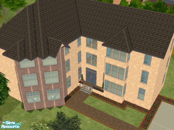 Sims 2 — Hillside Apartments - Fixed by lauren-cee — Beautiful apartments for a small family. Set on a hillside with
