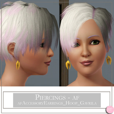 Sims 3 — af Accessory Earrings Hoop Gavrila by DOT — afAccessoryEarrings_Hoop_Gavrila by DOT of The Sims Resource