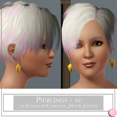 Sims 3 — af Accessory Earrings Hoop Gavyn by DOT — afAccessoryEarrings_Hoop_Gavyn by DOT of The Sims Resource