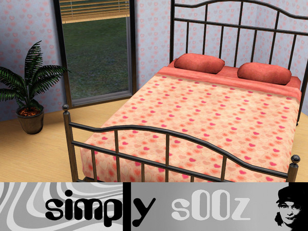 Sims 3 — Simply Crush by s00z — A pretty love heart pattern.