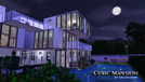 Sims 3 — Cubic Mansion by Sims_Builder — A 3 storey mansion with a living room, kitchen &amp;amp;amp; dining, a large