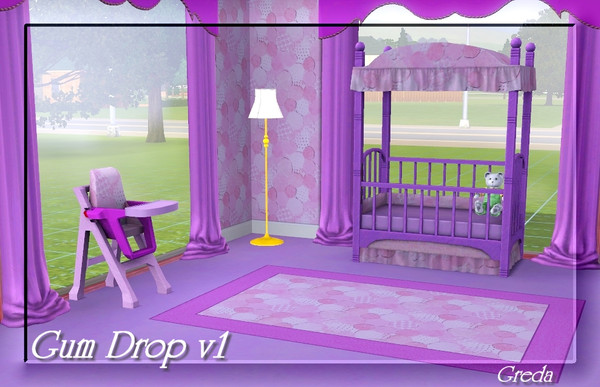 Sims 3 — Gum Drops v1 by Greda — Pattern