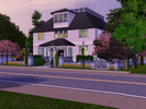 Sims 3 — Edwardian Estate by sawsea — Elegant 3 story home. Lots of light. Basement swimming pool. 2 Fire Places.