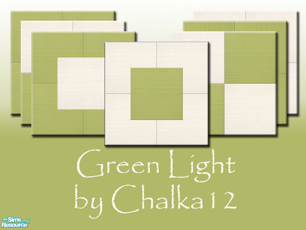 Sims 2 — Green Light - Floors by chalka12 — 7 floors 