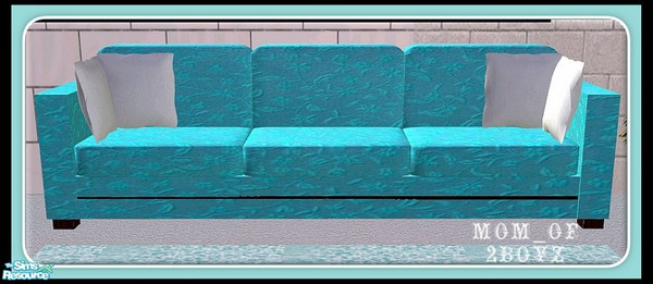 Sims 2 — Lew Sabon Living Room RC- Sofa by mom_of2boyz — A recolor of LewSabon Living Room by detimgi. The painting is a