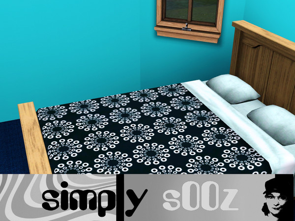 Sims 3 — Simply Oh Dear by s00z — An abstract floral circular design.