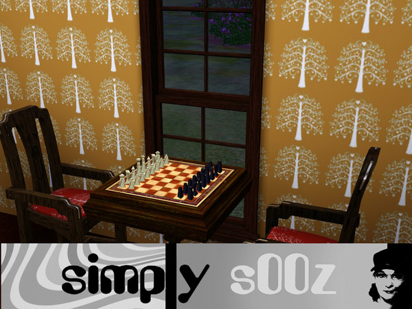 Sims 3 — Simply Love Tree by s00z — A tree of love print design.