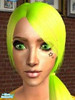 Sims 2 — Green eye by brisingrswe — It looks kinda creepy on the female sims, but not on the male sims. Strange...