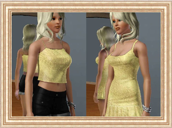 Sims 3 — Gold pattern by SandraR — Gold pattern, for wonderful dresses