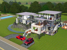 Sims 3 — Party House by razgriz1 — This is a house is a house with 8 beds.It is filled with audio systems all over.