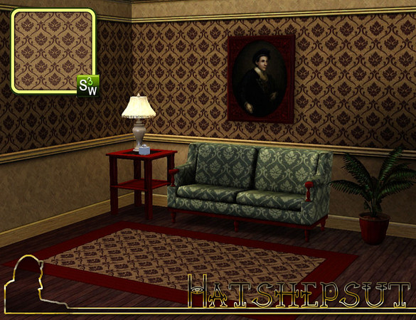 Sims 3 — Deco by hatshepsut — Classy art deco design perfect for wallpapers