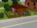Sims 3 — Wooden house by franta101 — Little starter house for up to 2 sims who love natur.