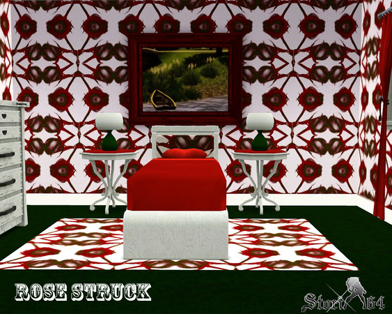 Sims 3 — Rose Struck by stori_64 — Abstract wall of Roses