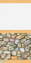 Sims 2 — Rocks Set - Rocks Wall 6 by SofijaDosen — Price is 1. Catalog placement is masonry. Enjoy!
