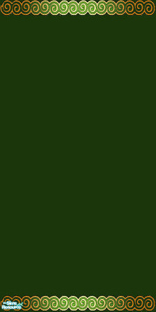 Sims 2 — Epona Celtic Green Set - Ecgn8w by EponaValkyrie — Part of my Celtic Set. A bordered painted wall that