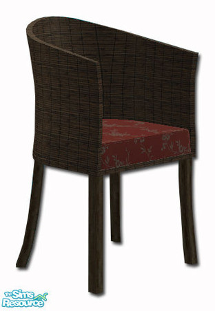 Sims 2 — Beach House Study Desk Chair REC2 by simtomatic — 