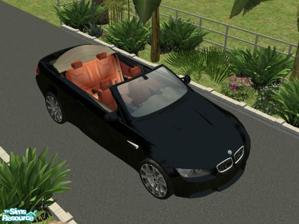 Sims 2 — 2008 BMW 328i Convertible - Black Recolour by Gumby_Girl — 16 recolours of Fresh-Prince\'s 2008 BMW 328i