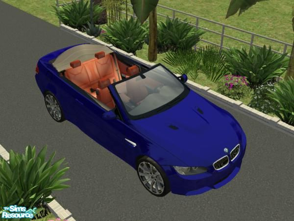 Sims 2 — 2008 BMW 328i Convertible - Blue Recolour by Gumby_Girl — 16 recolours of Fresh-Prince\'s 2008 BMW 328i