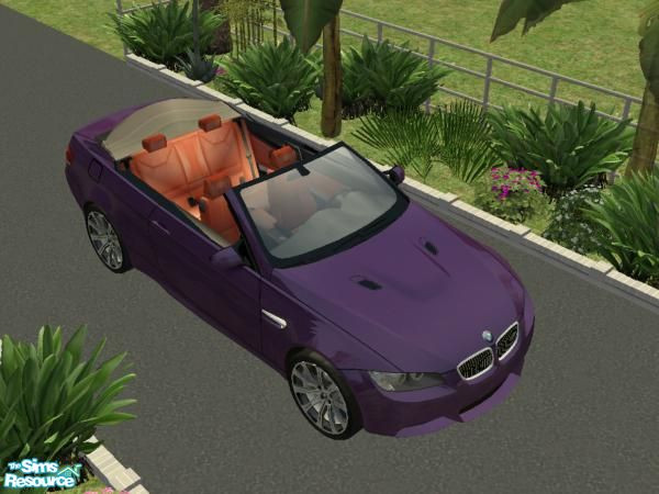 Sims 2 — 2008 BMW 328i Convertible - Purple Recolour by Gumby_Girl — 16 recolours of Fresh-Prince\'s 2008 BMW 328i