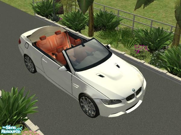 Sims 2 — 2008 BMW 328i Convertible - White Recolour by Gumby_Girl — 16 recolours of Fresh-Prince\'s 2008 BMW 328i