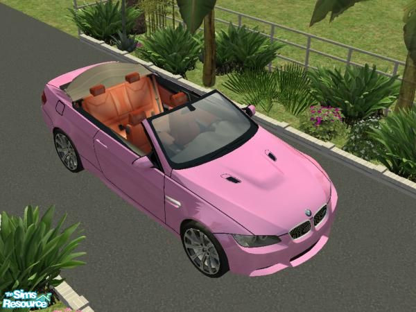 Sims 2 — 2008 BMW 328i Convertible - Pink Recolour by Gumby_Girl — 16 recolours of Fresh-Prince\'s 2008 BMW 328i
