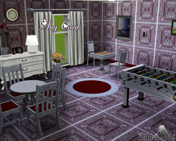 Sims 3 — Any Card by stori_64 — Pattern of a back of a card