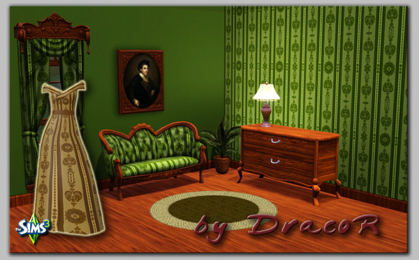 Sims 3 — Ornament II by DracoR — This pattern will be the best in your house!